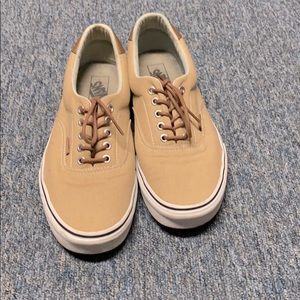 Vans C&L Era Brown/Tan leather shoes
